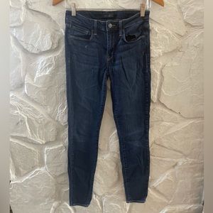 Genetic Stem Mid Rise Slam Wash Blue Stretchy Skinny Jeans 27